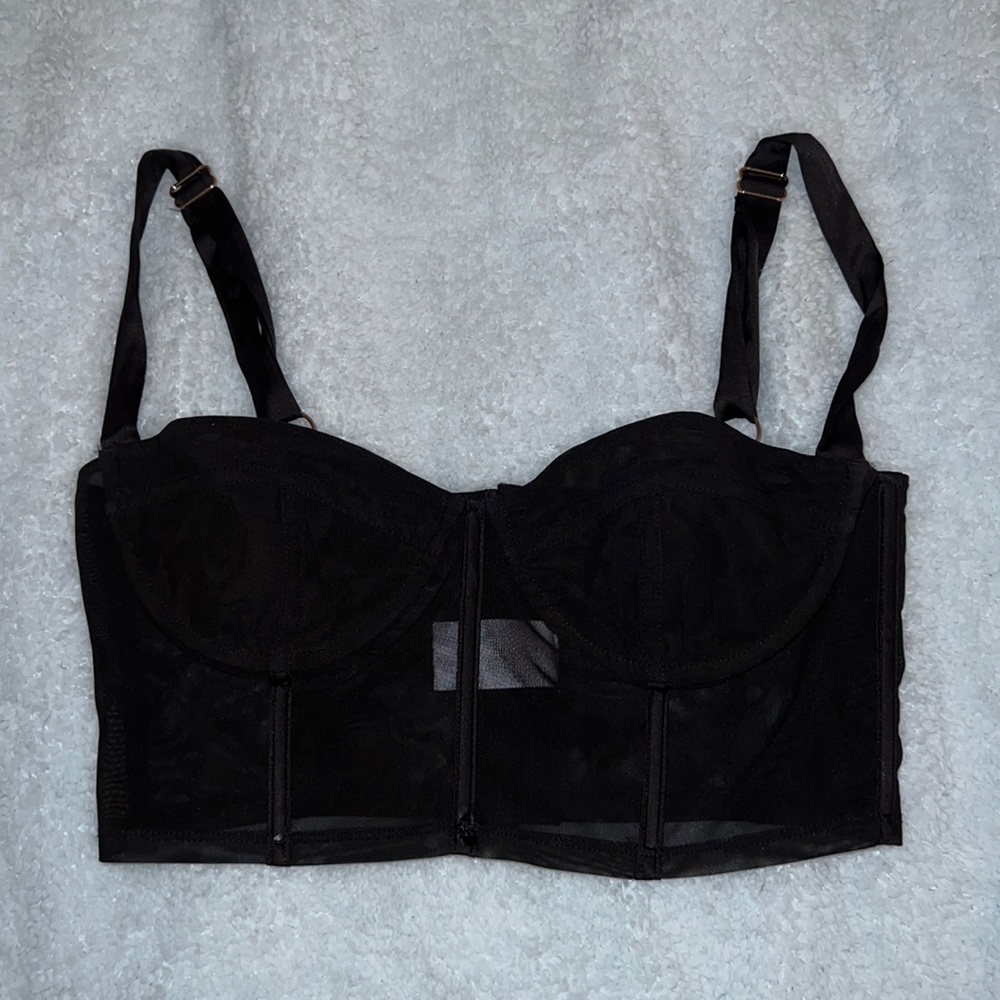 Black Lingerie Top